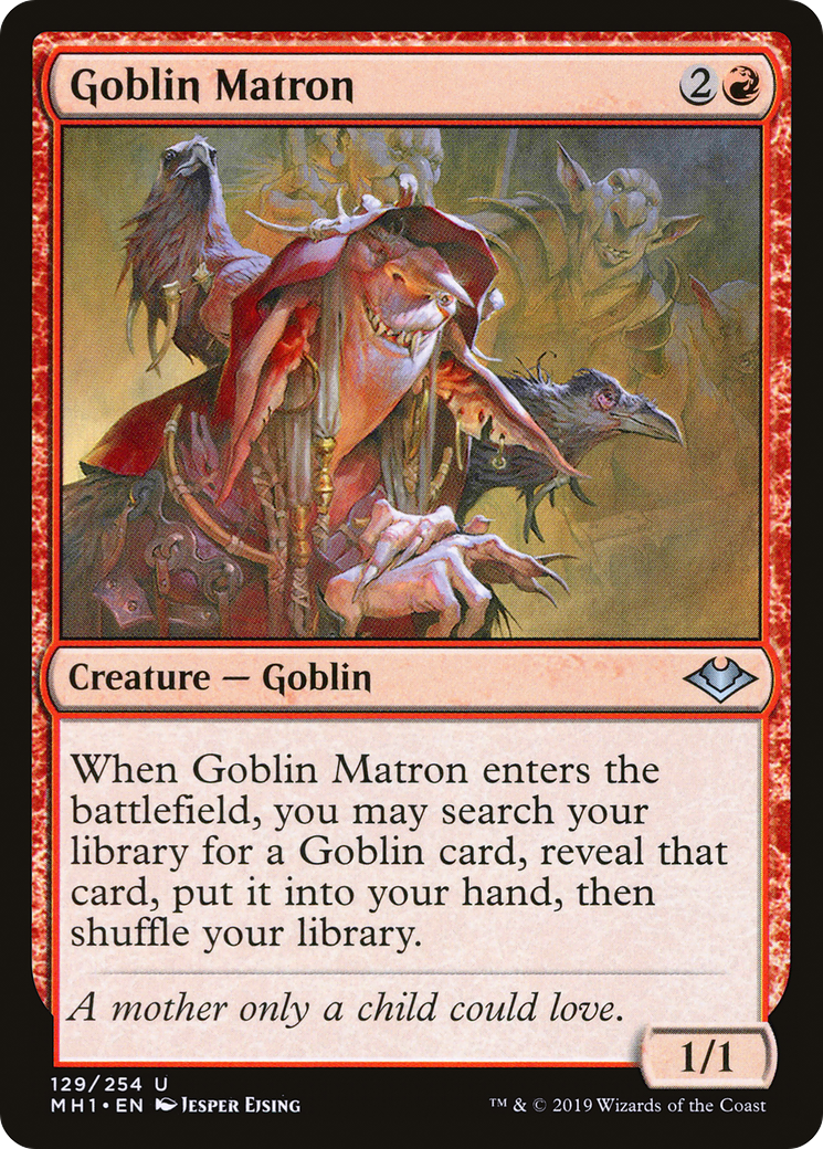 Image of Goblin Matron (MH1-129) - Modern Horizons Foil