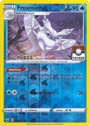 Image of Frosmoth 064/202  - Reverse Holofoil League & Championship Cards - Promo