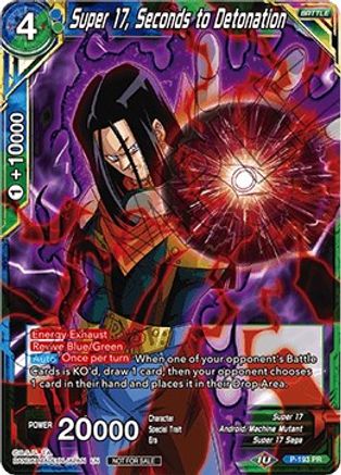 Image of Super 17, Seconds to Detonation (P-193) - Promotion Cards