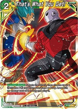 Image of That's What You Get! (P-195) - Promotion Cards