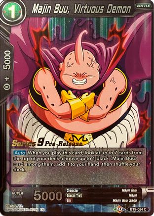 Image of Majin Buu, Virtuous Demon (BT9-084) - Universal Onslaught PreRelease Cards