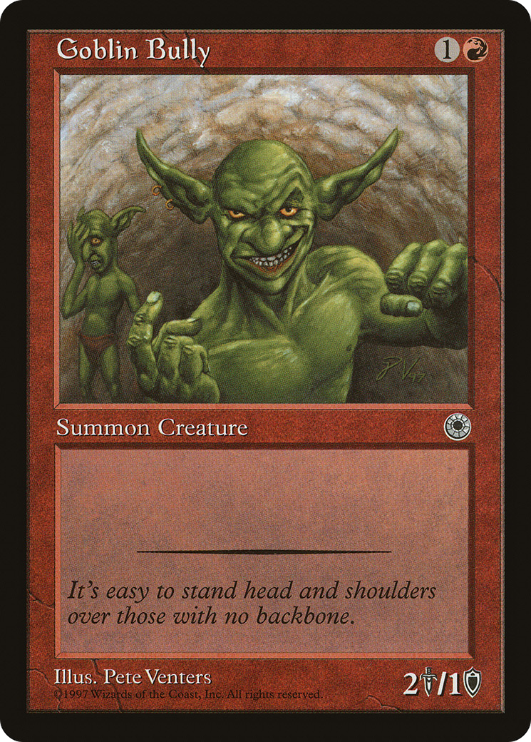 Image of Goblin Bully (POR-) - Portal