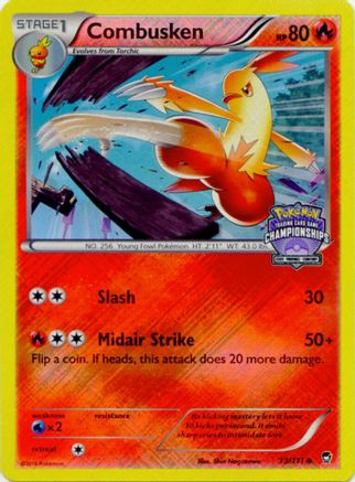 Image of Combusken 013/111  - Reverse Holofoil League & Championship Cards - Promo