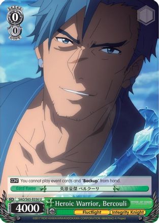 Image of Heroic Warrior, Bercouli (SAO/S65-E036 U) - Sword Art Online -Alicization-
