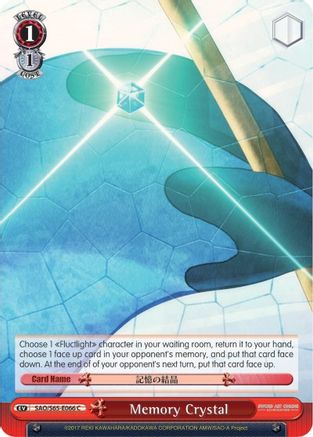 Image of Memory Crystal (SAO/S65-E066 C) - Sword Art Online -Alicization-