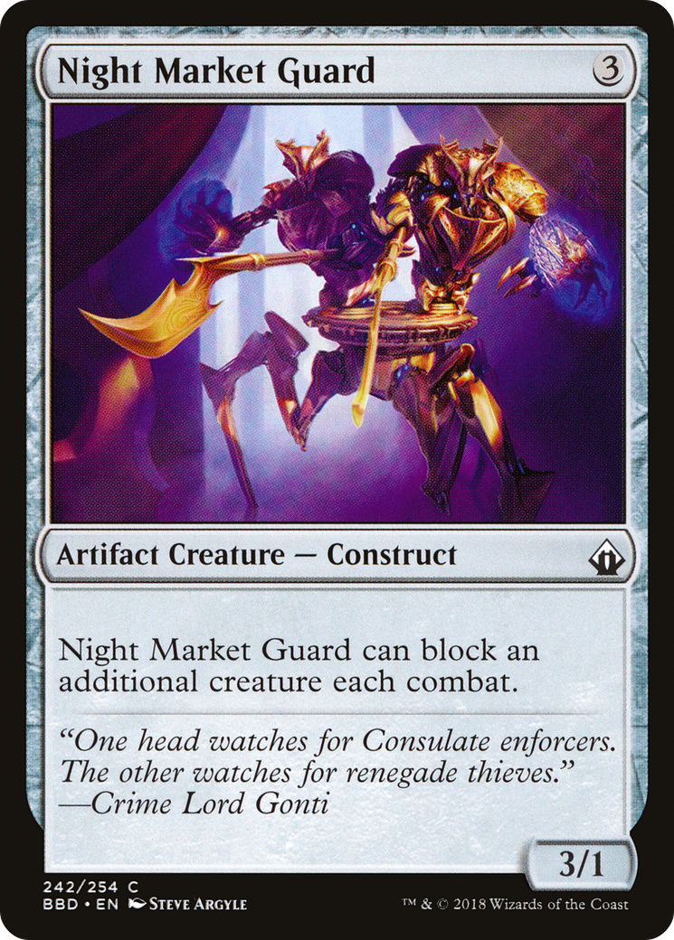 Image of Night Market Guard (BBD-242) - Battlebond