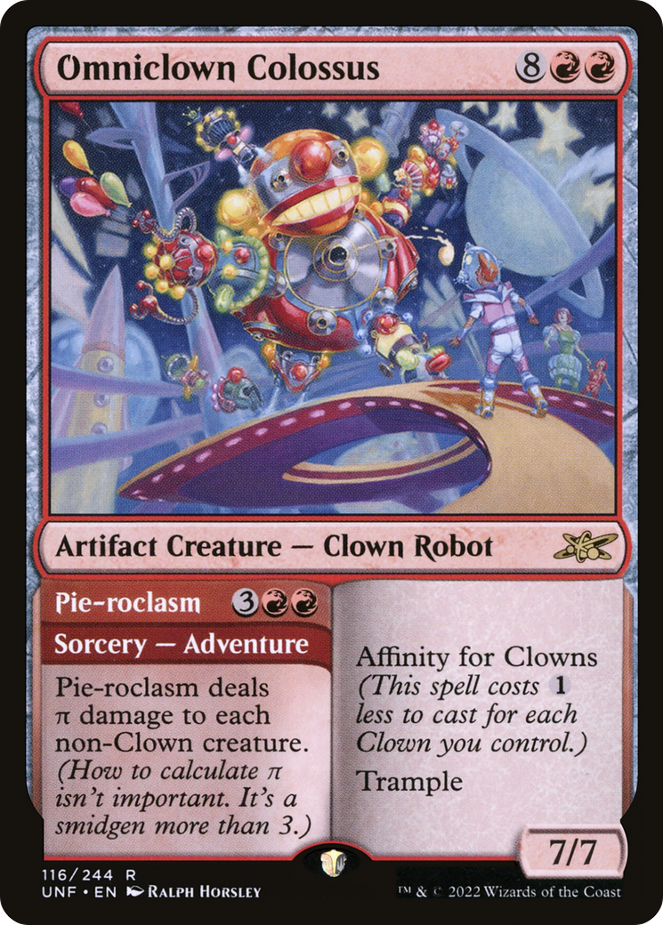 Image of Omniclown Colossus (UNF-116) - Unfinity
