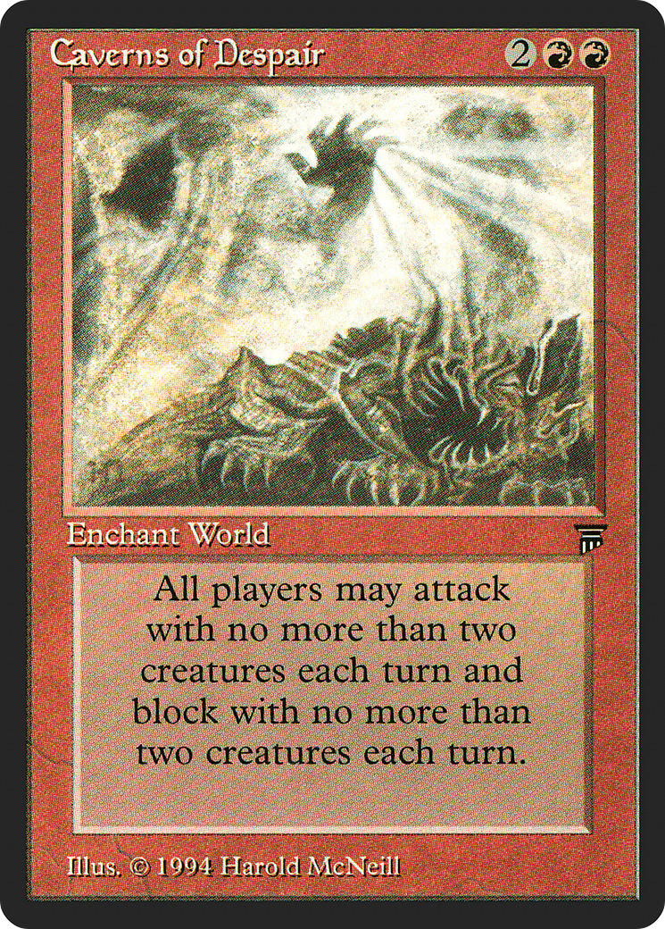 Image of Caverns of Despair (LEG-) - Legends