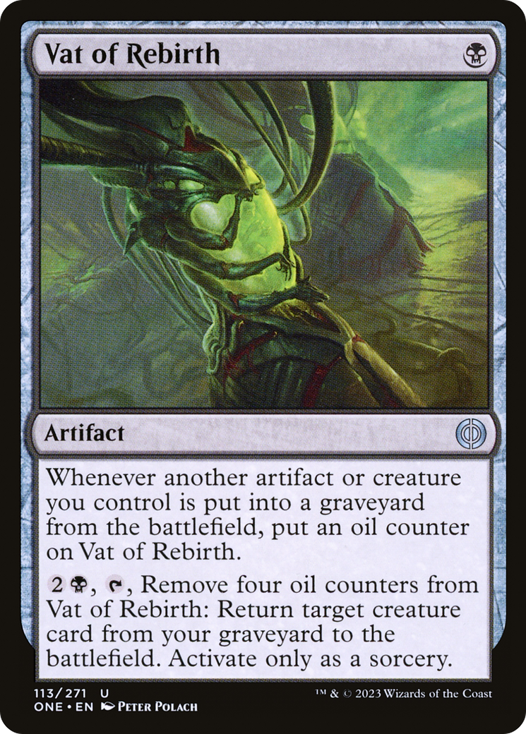 Image of Vat of Rebirth (ONE-113) - Phyrexia: All Will Be One