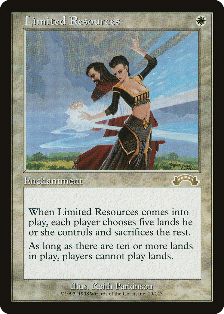 Image of Limited Resources (EXO-010) - Exodus