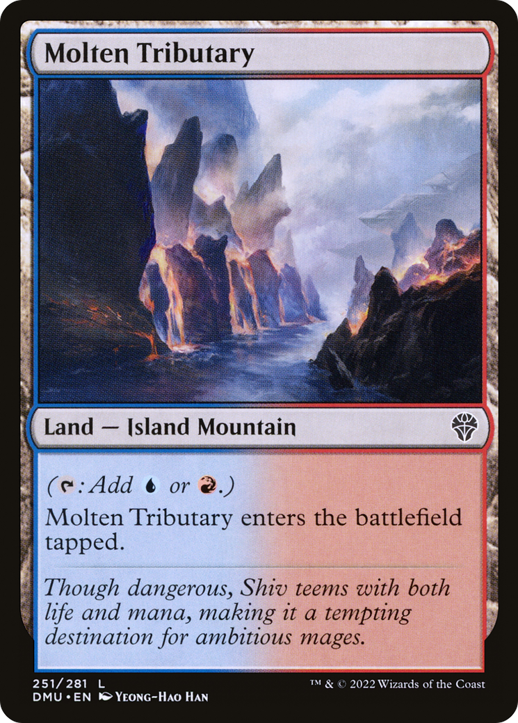 Image of Molten Tributary (DMU-251) - Dominaria United
