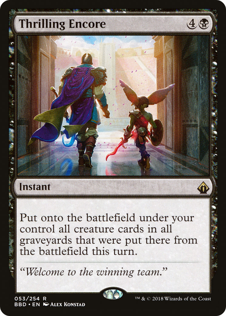 Image of Thrilling Encore (BBD-053) - Battlebond