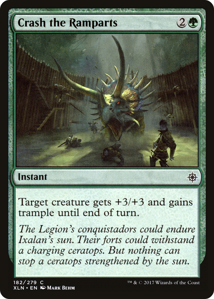 Image of Crash the Ramparts (XLN-182) - Ixalan Foil