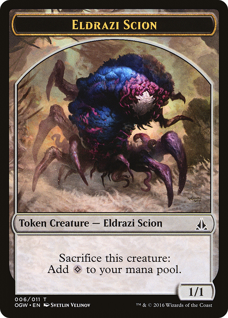 Image of Eldrazi Scion Token (006) (OGW-006) - Oath of the Gatewatch Tokens