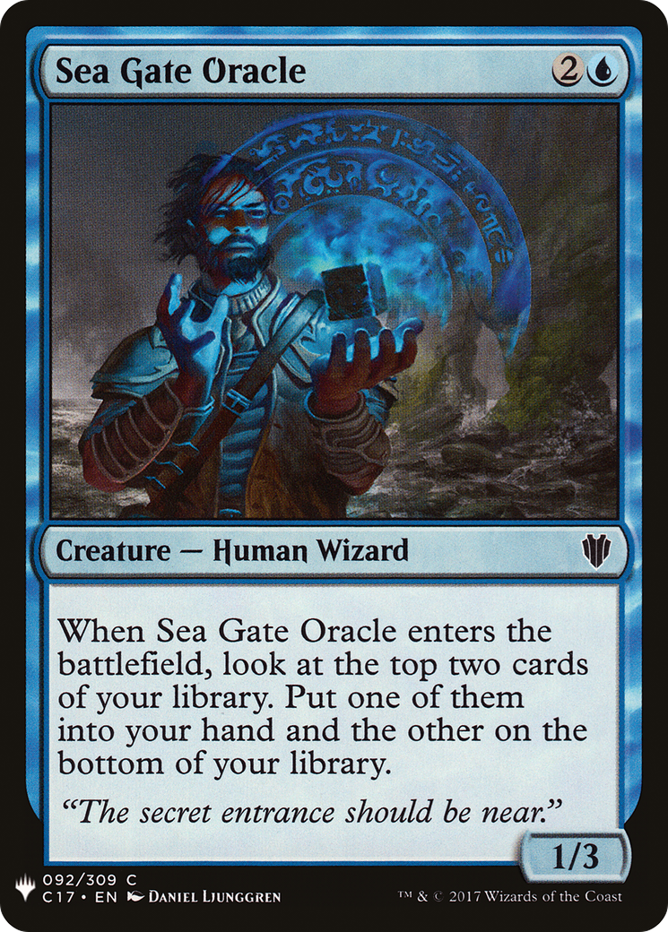 Image of Sea Gate Oracle (C17) (LIST-092) - The List