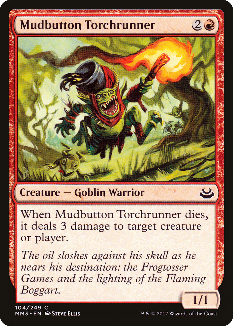 Image of Mudbutton Torchrunner (MM3-104) - Modern Masters 2017