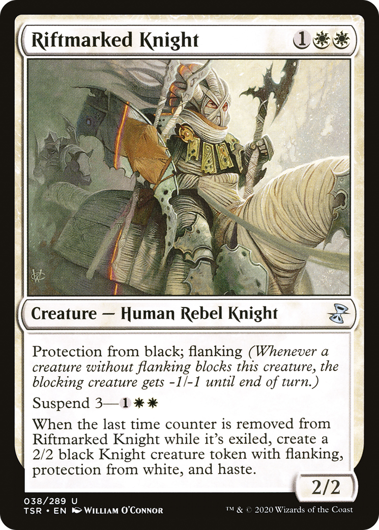 Image of Riftmarked Knight (TSR-038) - Time Spiral Remastered