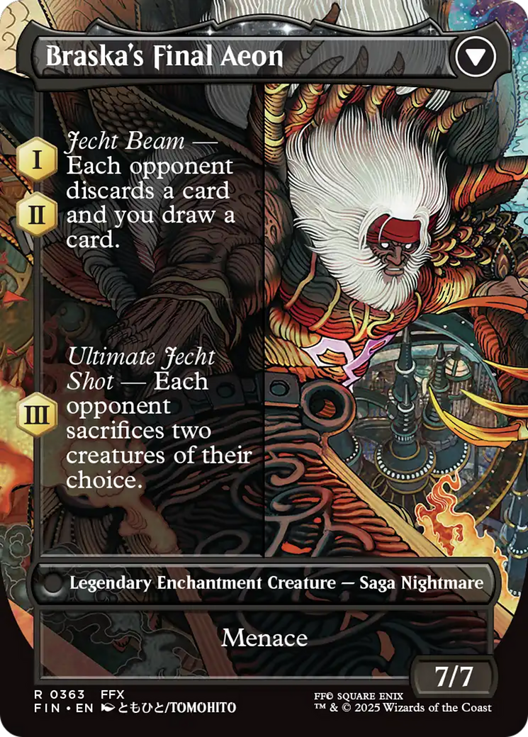Image of Jecht, Reluctant Guardian (Borderless) (FIN-363) - FINAL FANTASY: (enchantment) (Borderless)