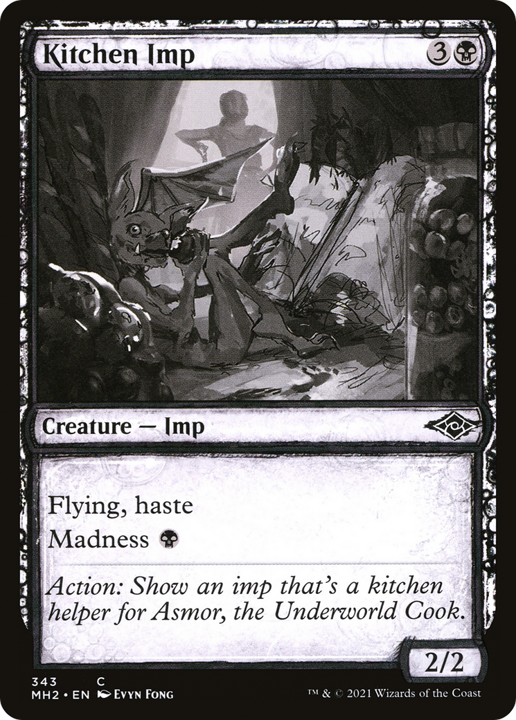 Image of Kitchen Imp (Showcase) (MH2-343) - Modern Horizons 2: (Showcase) Foil