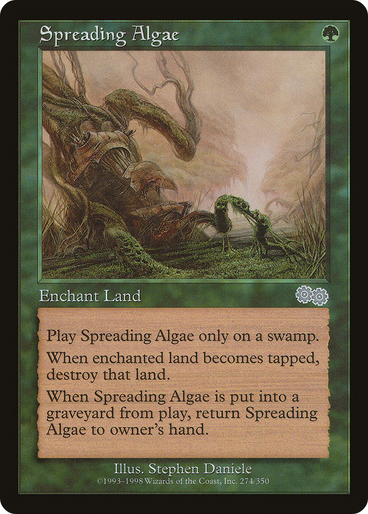Image of Spreading Algae (USG-274) - Urza's Saga