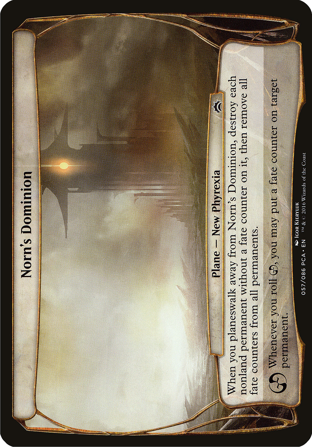 Image of Norn's Dominion (Planechase Anthology) (OVER-) - Planechase Anthology Planes