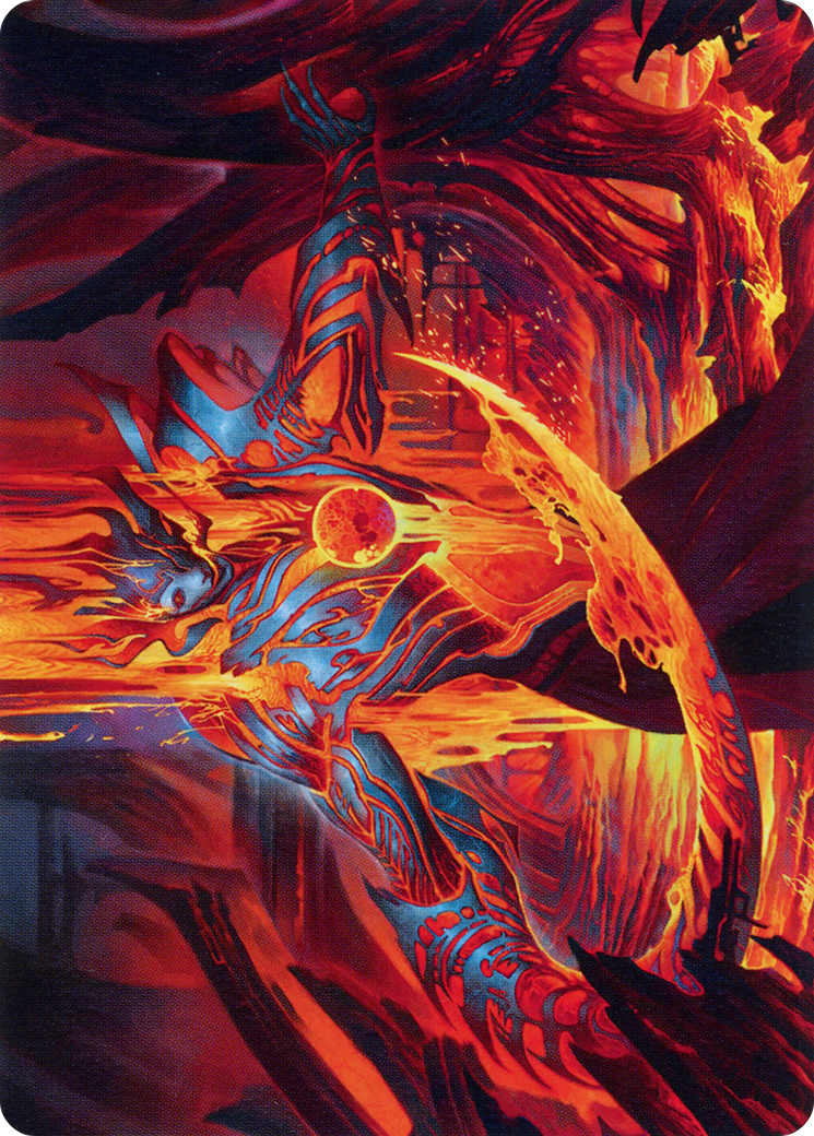 Image of Free from Flesh // Free from Flesh (AONE-027) - Phyrexia: All Will Be One Art Series (Borderless)