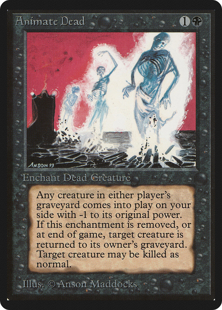 Image of Animate Dead (LEB-) - Limited Edition Beta