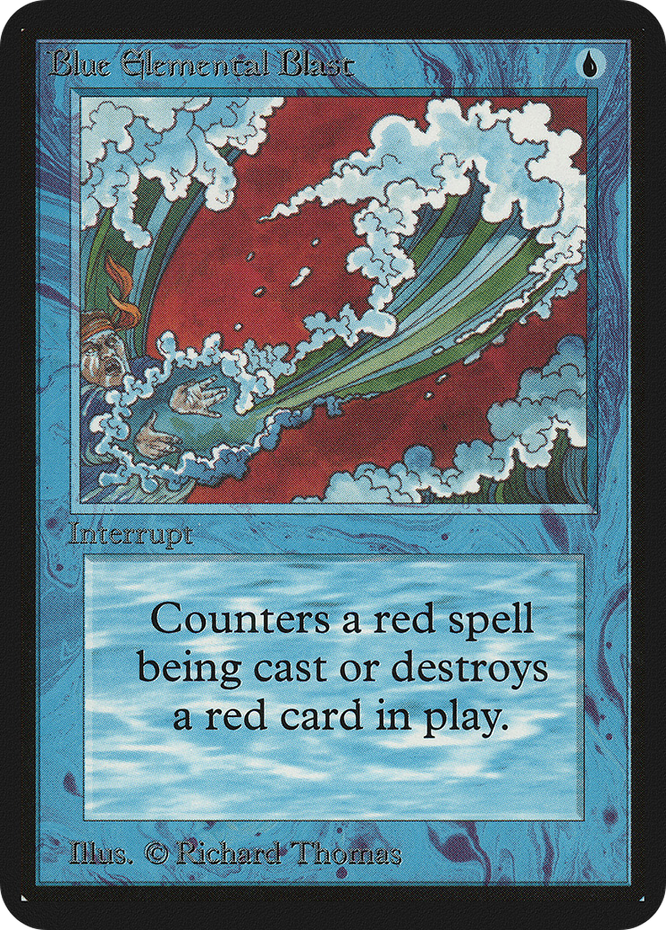 Image of Blue Elemental Blast (LEA-) - Limited Edition Alpha