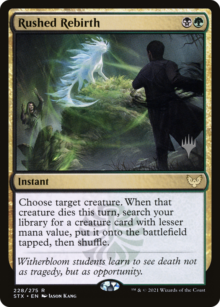 Image of Rushed Rebirth (PPSTX-228) - Strixhaven: School of Mages Promos