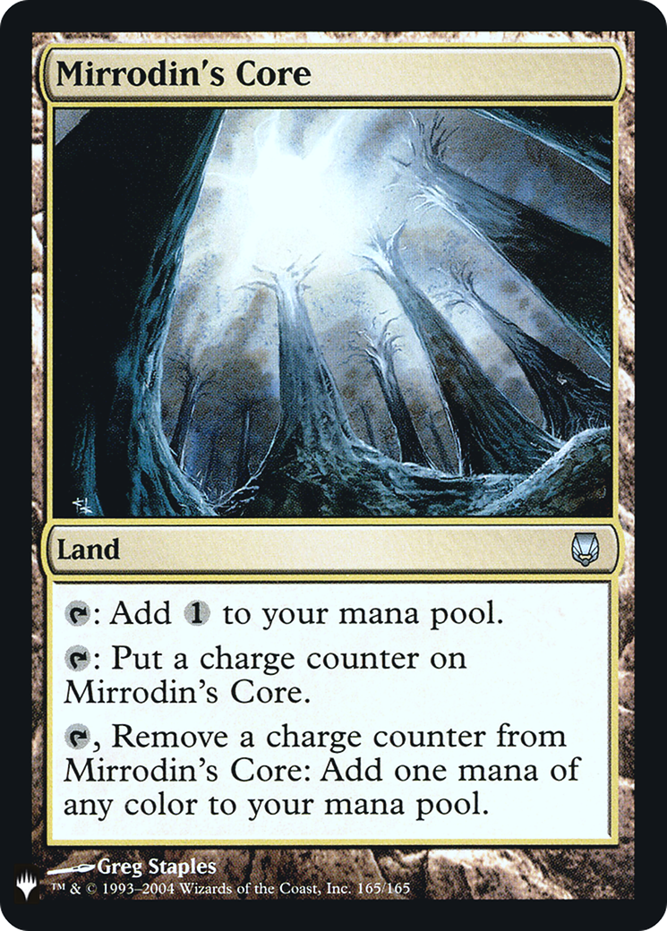 Image of Mirrodin's Core (LIST-165) - The List Foil