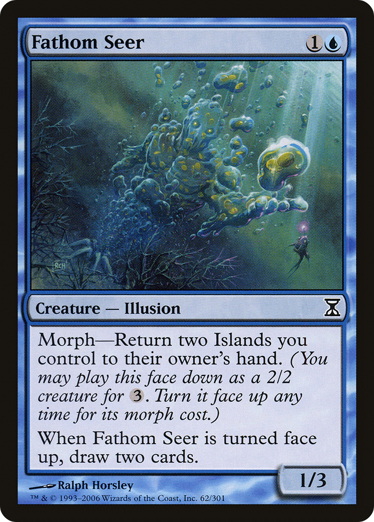 Image of Fathom Seer (TSP-062) - Time Spiral Foil