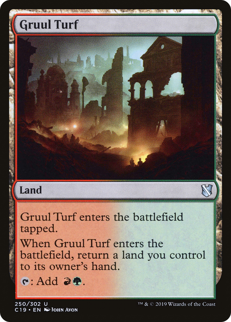 Image of Gruul Turf (C19-250) - Commander 2019