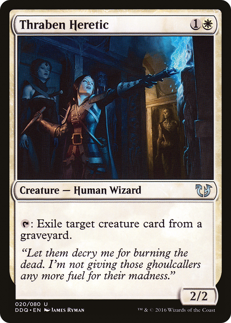 Image of Thraben Heretic (DDQ-020) - Duel Decks: Blessed vs. Cursed