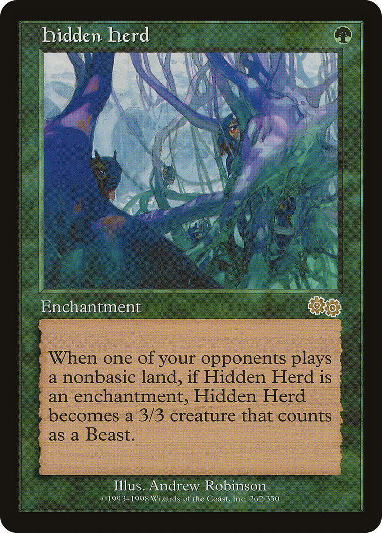 Image of Hidden Herd (USG-262) - Urza's Saga