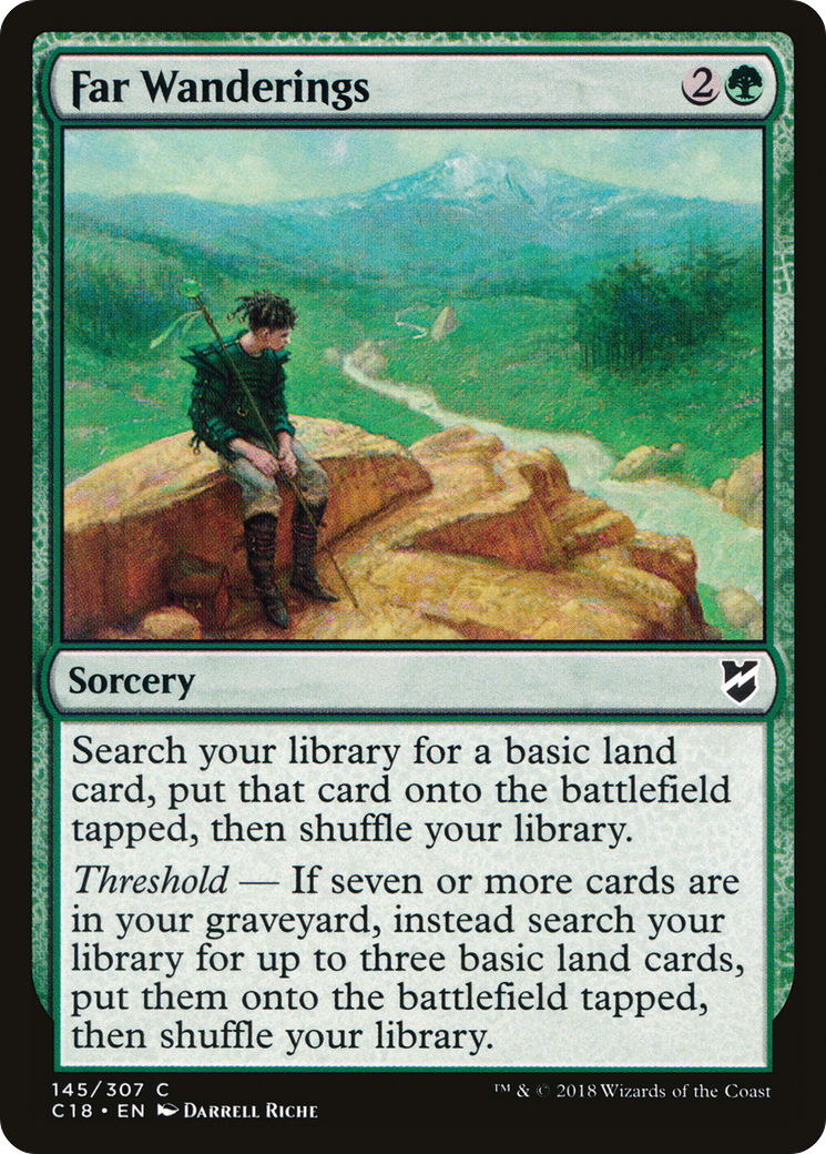 Image of Far Wanderings (C18-145) - Commander 2018