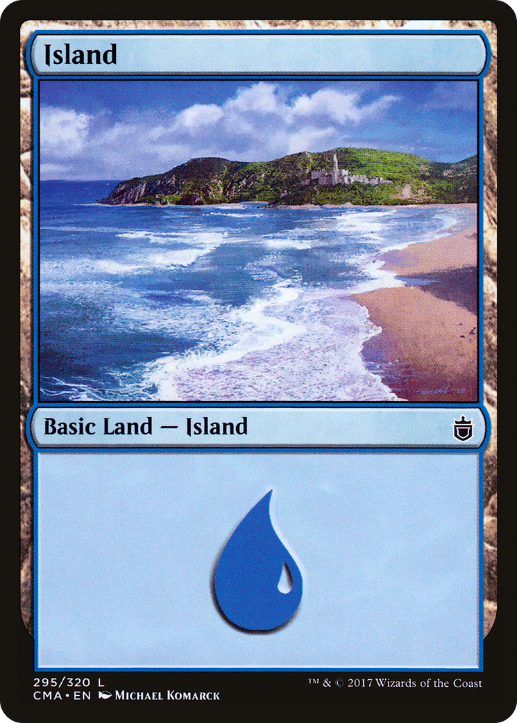 Image of Island (295) (CMA-295) - Commander Anthology
