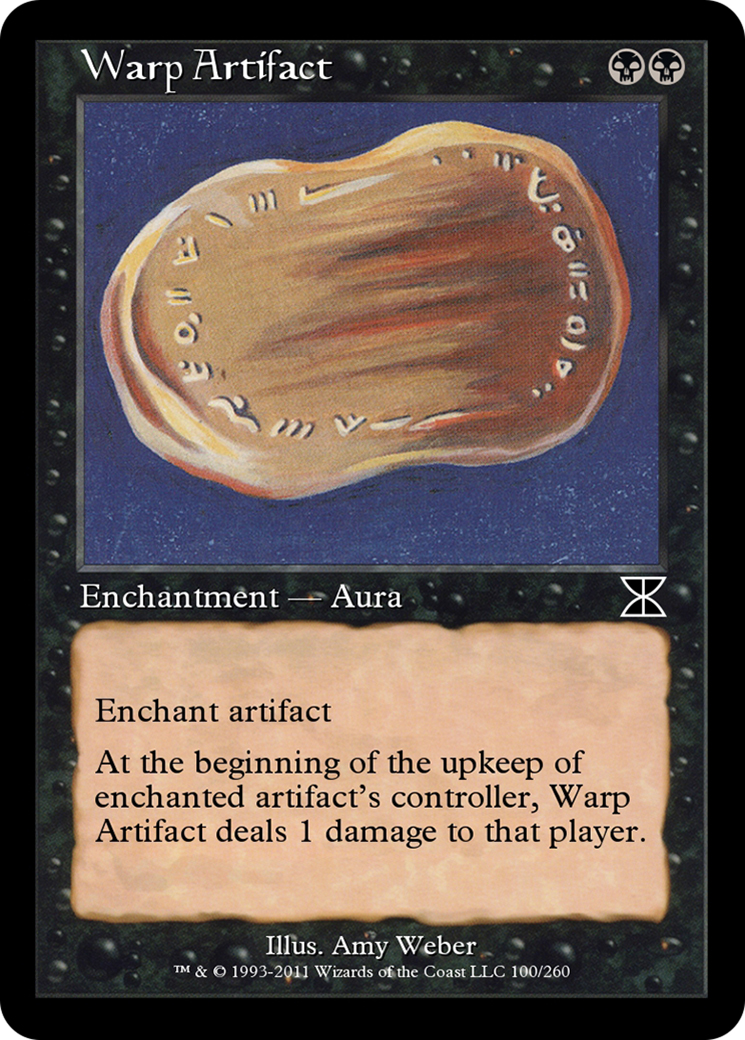 Image of Warp Artifact (ME4-100) - Masters Edition IV Foil