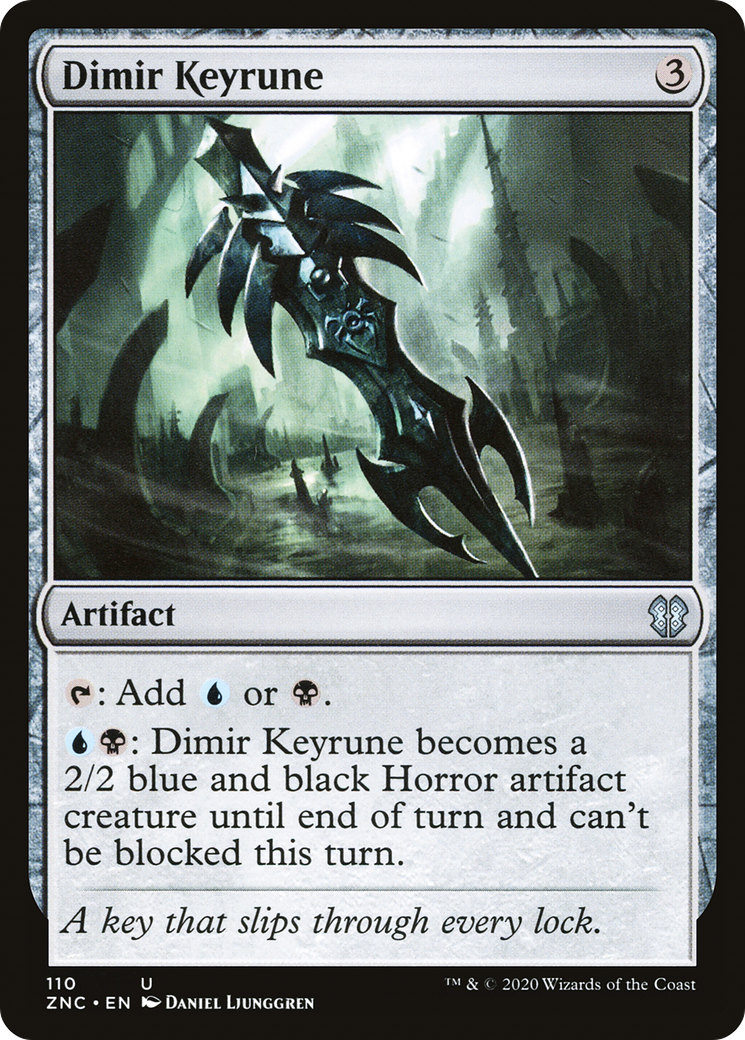 Image of Dimir Keyrune (ZNC-110) - Zendikar Rising Commander