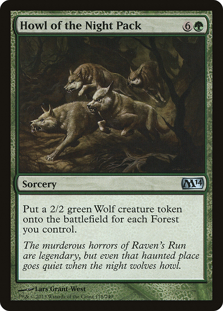 Image of Howl of the Night Pack (M14-178) - Magic 2014