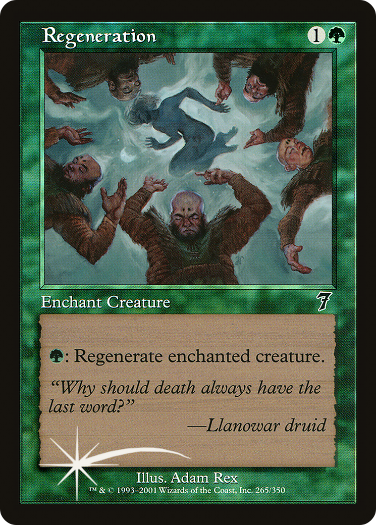 Image of Regeneration (7ED-265) - 7th Edition Foil
