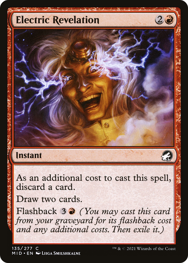 Image of Electric Revelation (MID-135) - Innistrad: Midnight Hunt