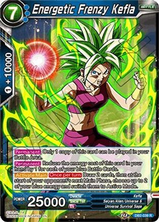 Image of Energetic Frenzy Kefla (DB2-039) - Draft Box 05  Divine Multiverse