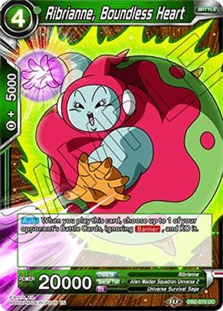 Image of Ribrianne, Boundless Heart (DB2-070) - Draft Box 05  Divine Multiverse Foil
