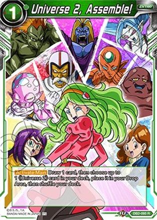 Image of Universe 2, Assemble! (DB2-095) - Draft Box 05  Divine Multiverse