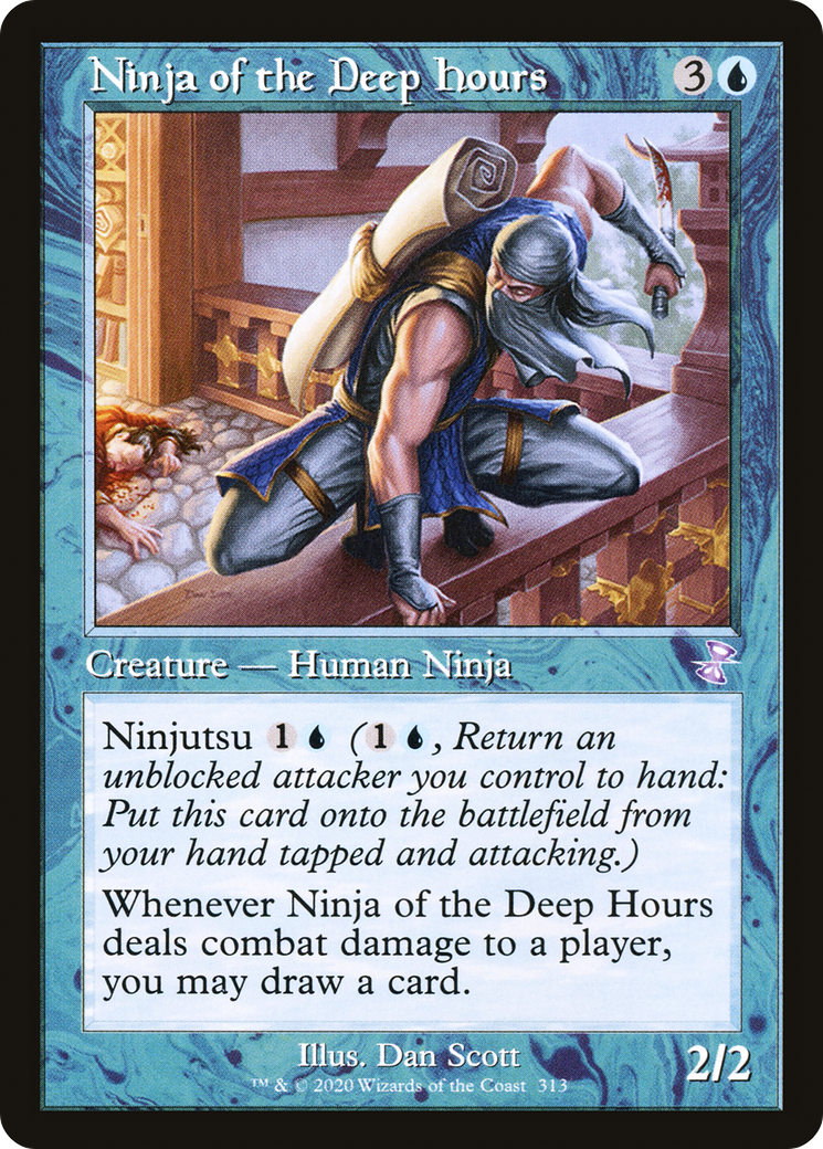 Image of Ninja of the Deep Hours (TSR-313) - Time Spiral Remastered Foil