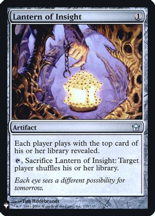 Image of Lantern of Insight (LIST-135) - The List Reprints