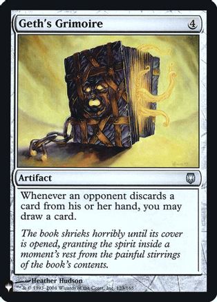Image of Geth's Grimoire (LIST-123) - The List Reprints Foil