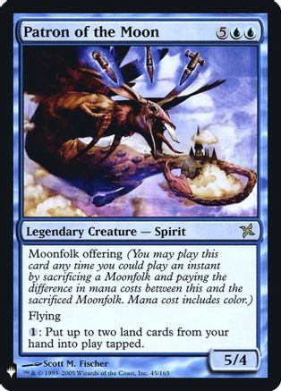 Image of Patron of the Moon (LIST-045) - The List Reprints Foil