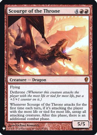 Image of Scourge of the Throne (LIST-035) - The List Reprints