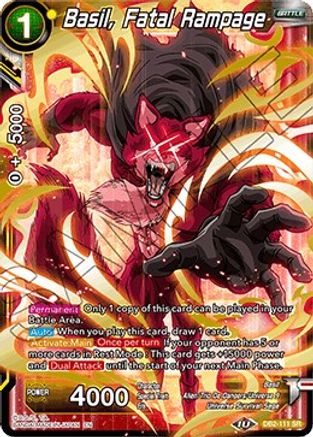 Image of Basil, Fatal Rampage (DB2-111) - Draft Box 05  Divine Multiverse